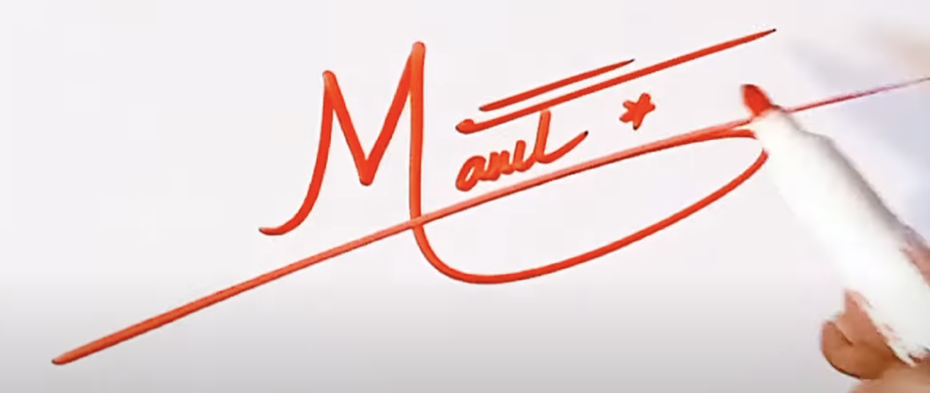 M signature